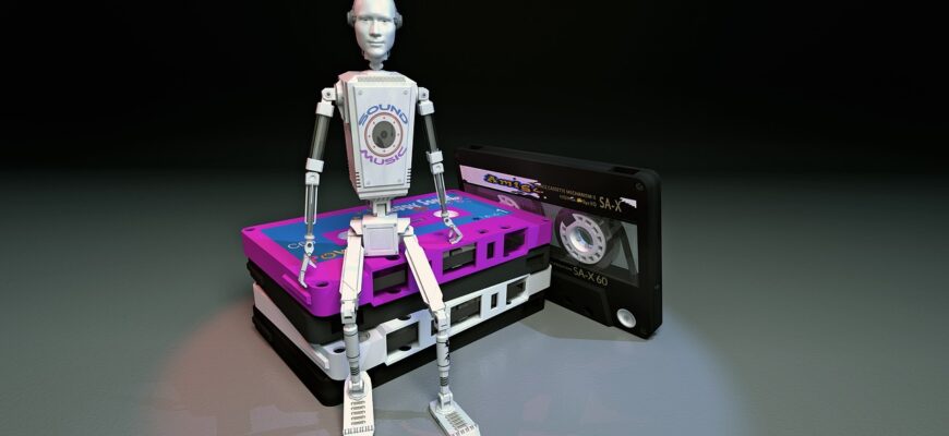 droid, robot, k7, sound