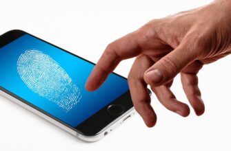 smartphone, finger, fingerprint