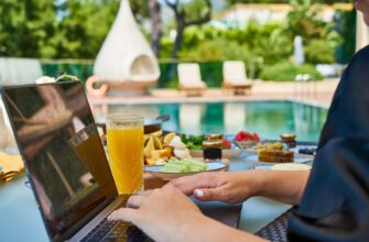 work, holiday, laptop, break, breakfast, hotel, resort, internet, freelance, technology, pool, tropical, trip, hands, woman, keyboard, orange juice, beautiful, great, healthy, calm, hotel, hotel, hotel, hotel, hotel, freelance