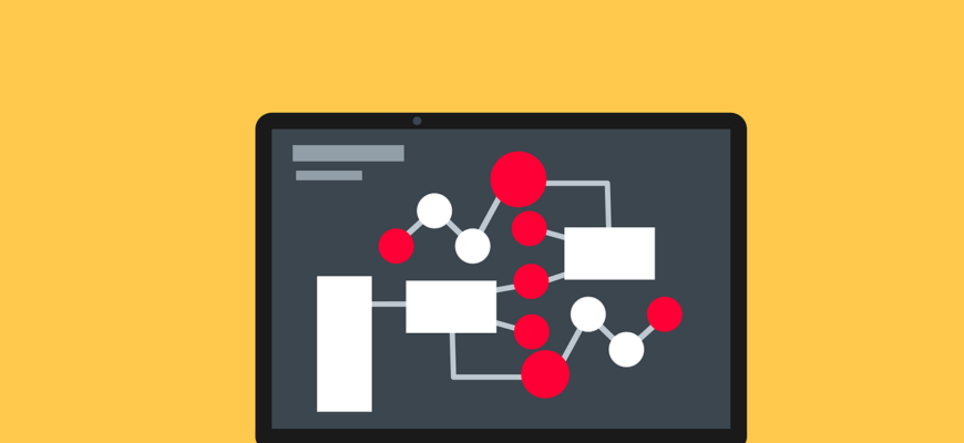 laptop, infographic, online