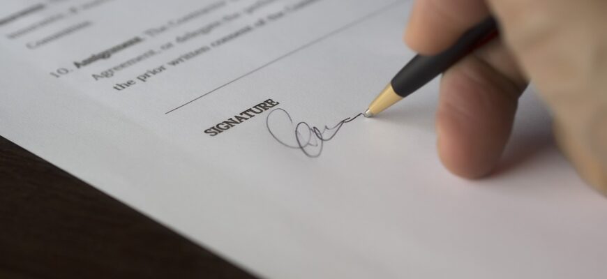 business, signature, contract