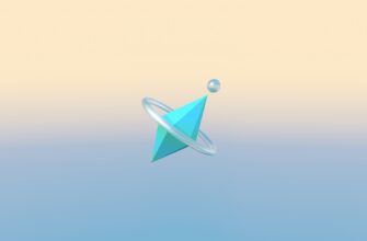 a blue and white object floating in the air