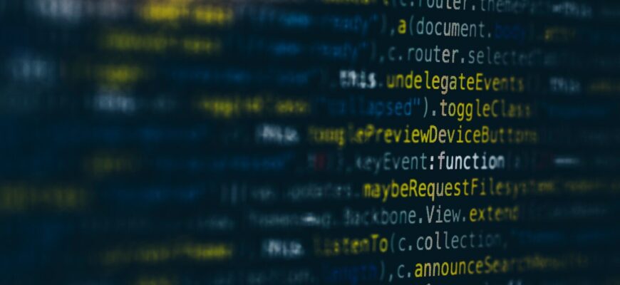 computer coding screengrab