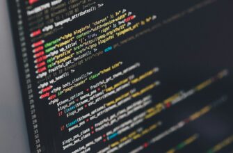 monitor showing Java programming