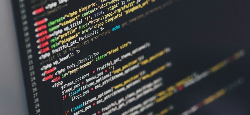 monitor showing Java programming