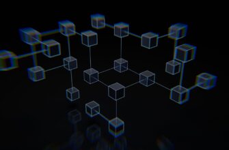 a group of cubes that are on a black surface